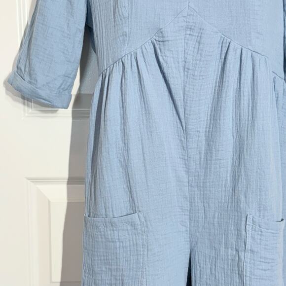 Cupshe V-Neck Wide Leg Short Romper, Women's Size S - Picture 5 of 7